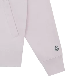 SMALL ARCH LOGO ZIP THROUGH - LILAC -Fashion Style Shop BC006 PURPLE 04