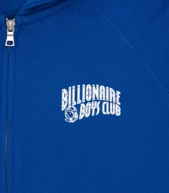 SMALL ARCH LOGO ZIP THROUGH - ROYAL BLUE -Fashion Style Shop BC006 ROYALBLUE 03