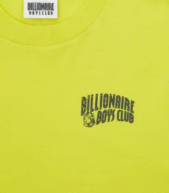 SMALL ARCH LOGO L/S T-SHIRT - ACID YELLOW -Fashion Style Shop BC007 ACID YELLOW 03