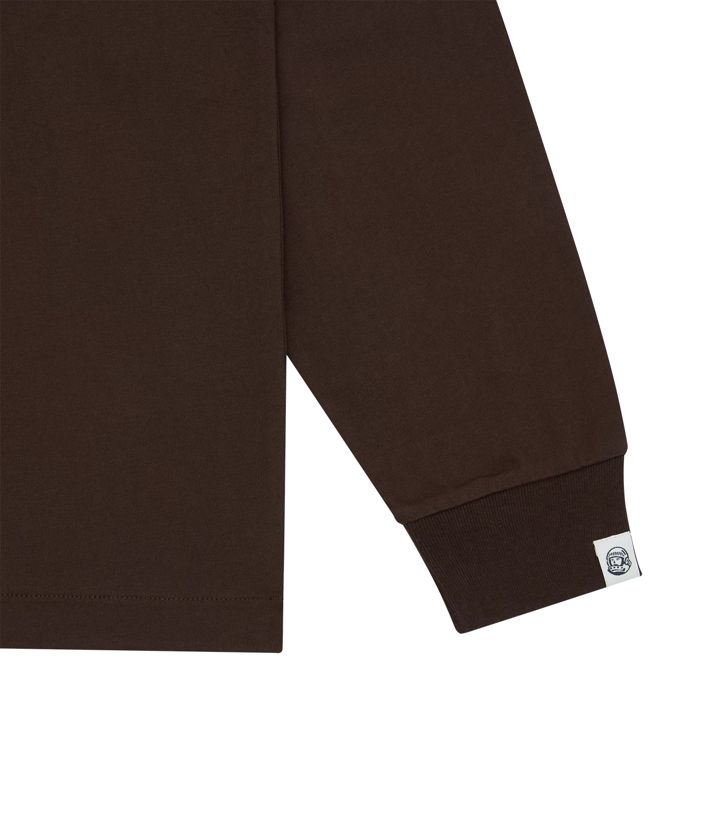 SMALL ARCH LOGO L/S T-SHIRT - BROWN 4 SMALL ARCH LOGO L/S T-SHIRT - BROWN - Image 4