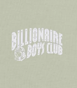 SMALL ARCH LOGO L/S T-SHIRT - GREEN -Fashion Style Shop BC007 GREEN 03