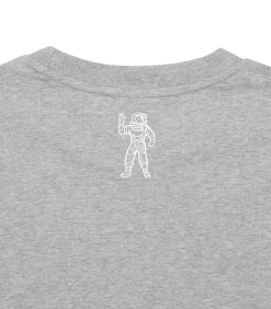 SMALL ARCH LOGO L/S T-SHIRT - HEATHER GREY -Fashion Style Shop BC007 HEATHER GREY 05