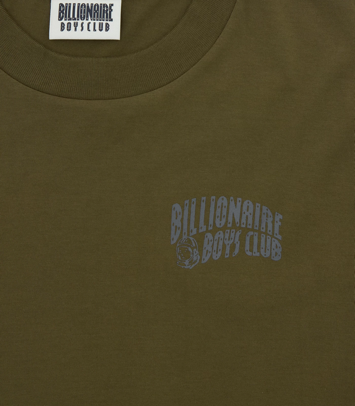 SMALL ARCH LOGO L/S T-SHIRT - OLIVE 3 SMALL ARCH LOGO L/S T-SHIRT - OLIVE - Image 3