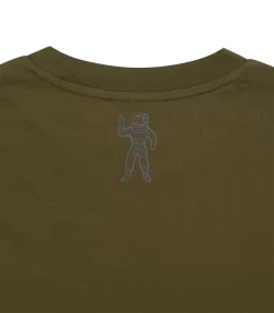 SMALL ARCH LOGO L/S T-SHIRT - OLIVE 8 SMALL ARCH LOGO L/S T-SHIRT - OLIVE -Fashion Style Shop BC007 OLIVE 05