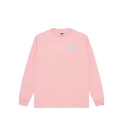 SMALL ARCH LOGO L/S T-SHIRT - PINK
