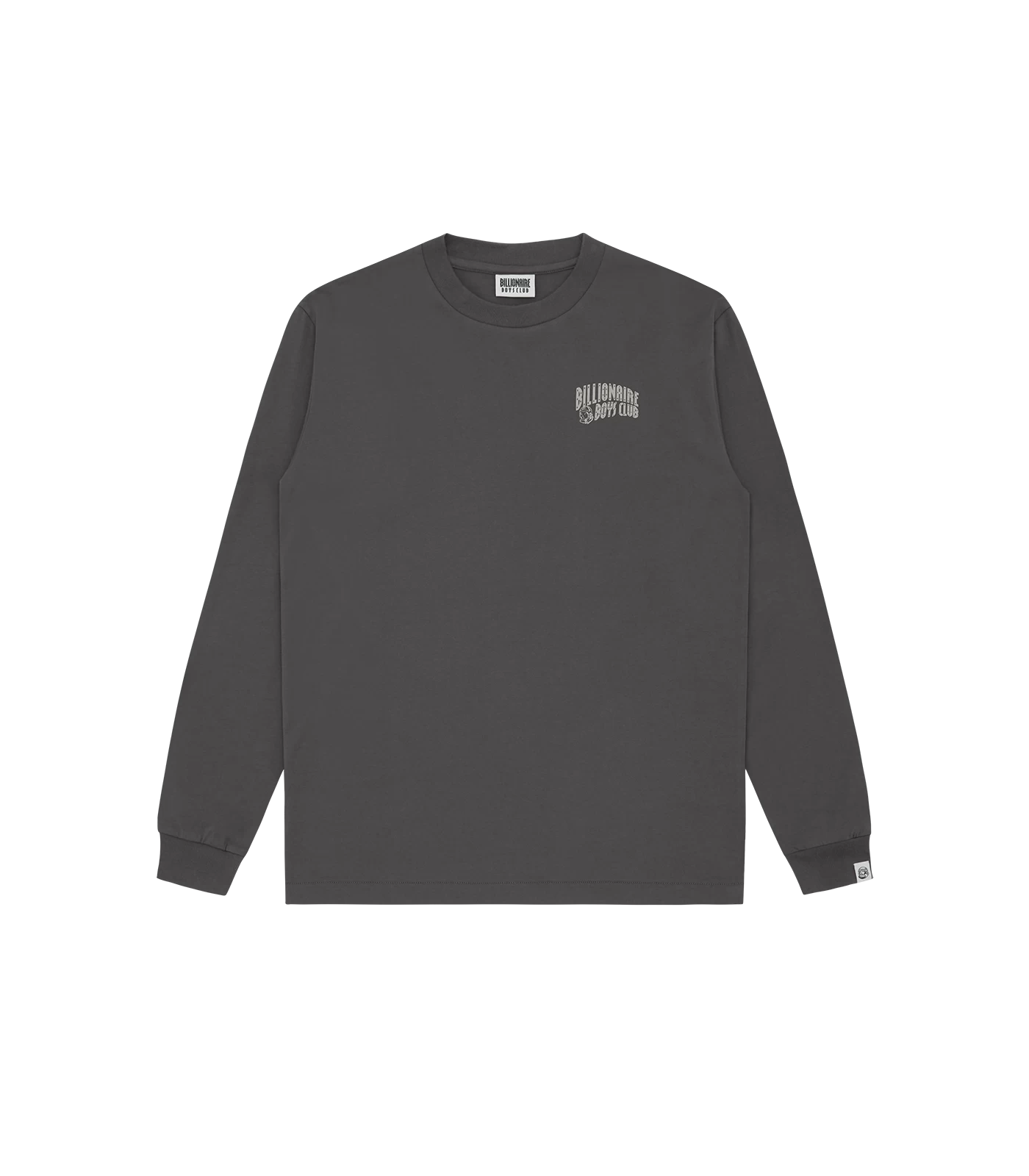 SMALL ARCH LOGO L/S T-SHIRT - SPACE GREY 1 SMALL ARCH LOGO L/S T-SHIRT - SPACE GREY