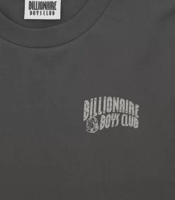 SMALL ARCH LOGO L/S T-SHIRT - SPACE GREY 8 SMALL ARCH LOGO L/S T-SHIRT - SPACE GREY -Fashion Style Shop BC007 SPACE GREY 03