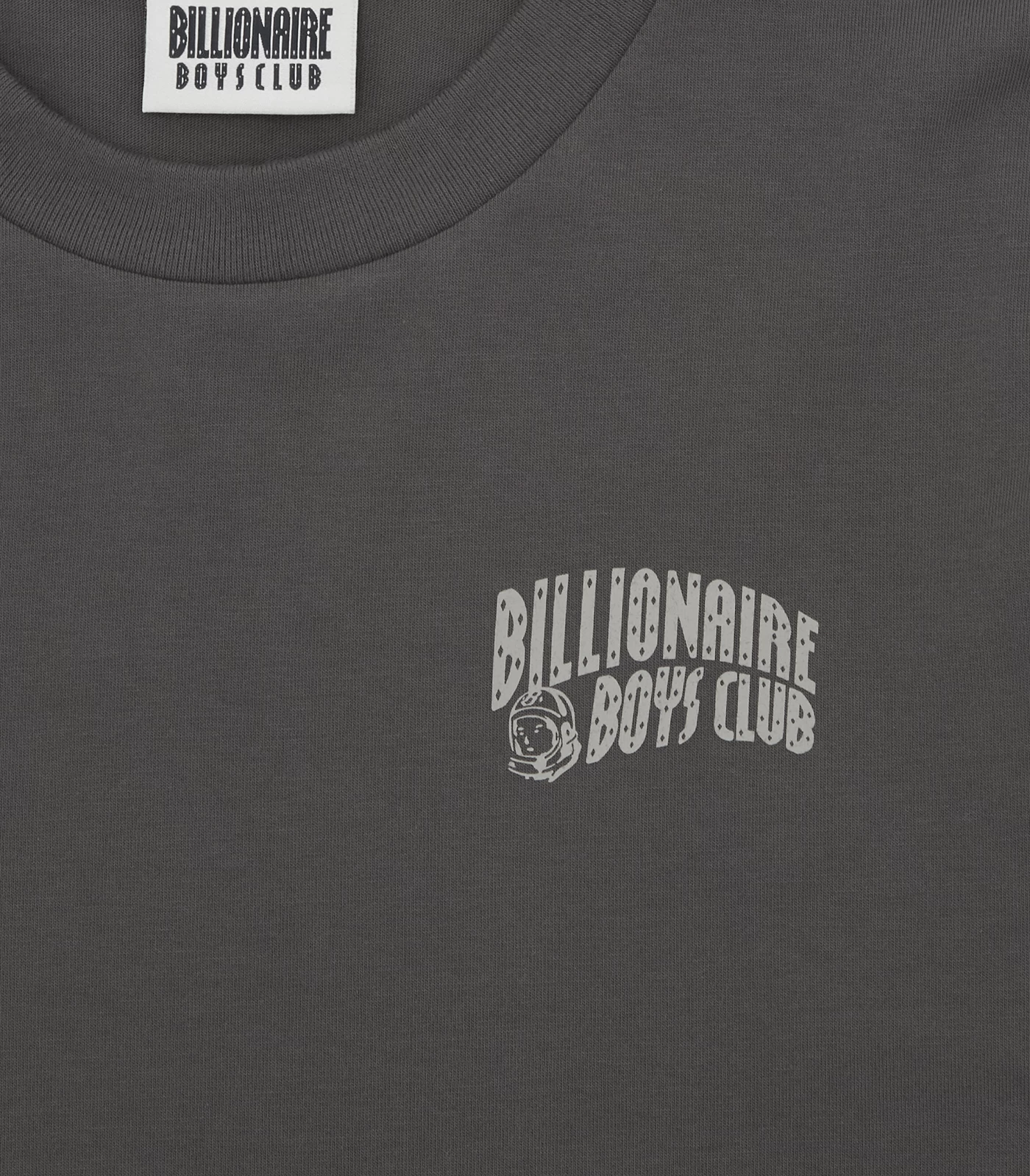 SMALL ARCH LOGO L/S T-SHIRT - SPACE GREY 4 SMALL ARCH LOGO L/S T-SHIRT - SPACE GREY - Image 4