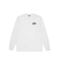 SMALL ARCH LOGO L/S T-SHIRT - WHITE