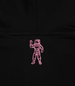 SMALL ARCH LOGO HIGHLIGHT POPOVER HOOD - BLACK/PINK -Fashion Style Shop BC011 BLACKPINK 05