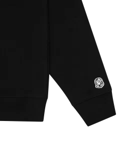 SMALL ARCH LOGO HIGHLIGHT CREWNECK - BLACK/PINK 9 SMALL ARCH LOGO HIGHLIGHT CREWNECK - BLACK/PINK -Fashion Style Shop BC012 BLACKPINK 04