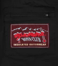 SMALL ARCH LOGO PUFFER JACKET - BLACK -Fashion Style Shop BC014 BLACK 05