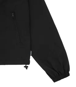 SMALL ARCH LOGO WINDBREAKER - BLACK 8 SMALL ARCH LOGO WINDBREAKER - BLACK -Fashion Style Shop BC015 BLACK 04