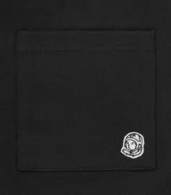 SMALL ARCH LOGO HIGHLIGHTER SHORTS - BLACK/PINK -Fashion Style Shop BC021 BLACKWITHPINKLOGO 04