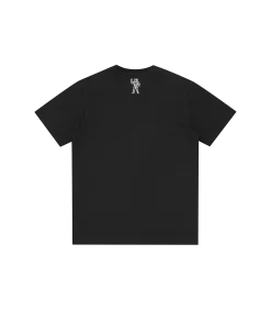 STRAIGHT LOGO T-SHIRT - BLACK 5 STRAIGHT LOGO T-SHIRT - BLACK -Fashion Style Shop BC025 BLACK 02