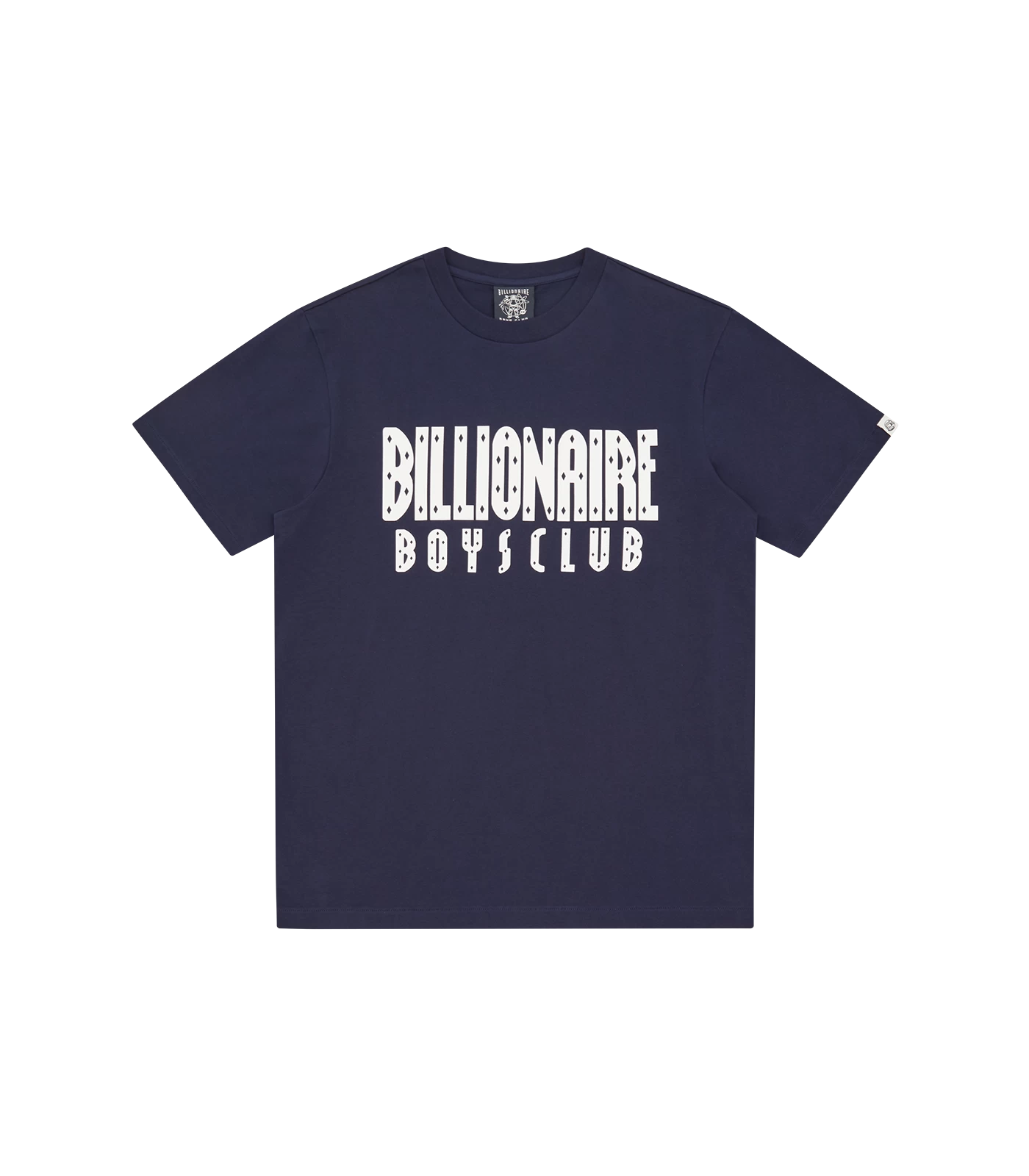 STRAIGHT LOGO T-SHIRT - NAVY 1 STRAIGHT LOGO T-SHIRT - NAVY