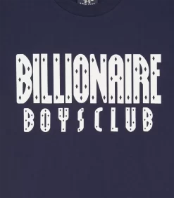 STRAIGHT LOGO T-SHIRT - NAVY 6 STRAIGHT LOGO T-SHIRT - NAVY -Fashion Style Shop BC025 NAVY 03