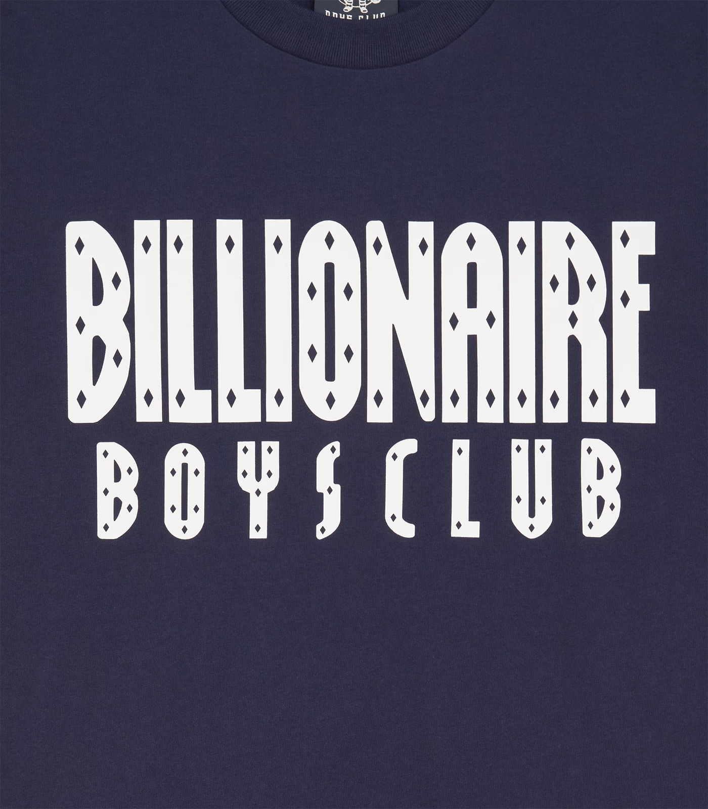 STRAIGHT LOGO T-SHIRT - NAVY 3 STRAIGHT LOGO T-SHIRT - NAVY - Image 3