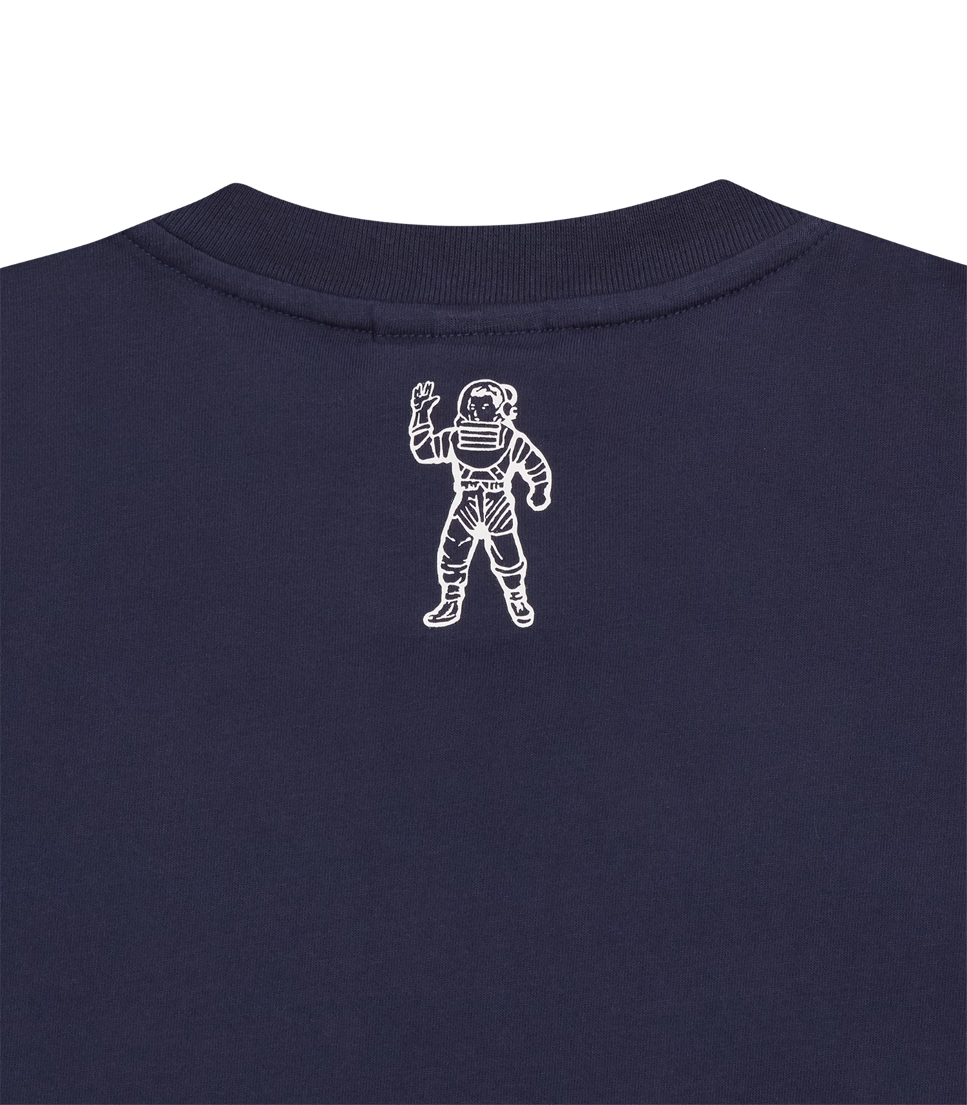 STRAIGHT LOGO T-SHIRT - NAVY 4 STRAIGHT LOGO T-SHIRT - NAVY - Image 4
