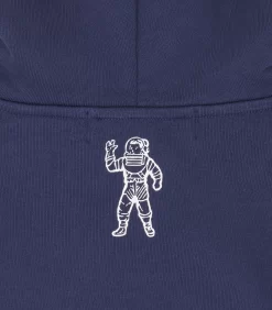 STRAIGHT LOGO POPOVER HOOD - NAVY -Fashion Style Shop BC029 NAVY 05