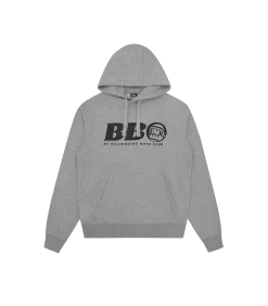 ASTRO SMALL LOGO POPOVER HOOD - GREY