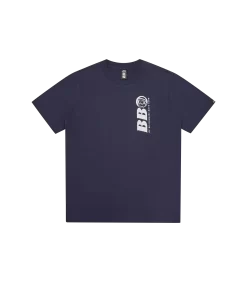 BB ASTRO REPEAT LOGO T-SHIRT - NAVY