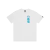 BB ASTRO REPEAT LOGO T-SHIRT - WHITE/BLUE LOGO