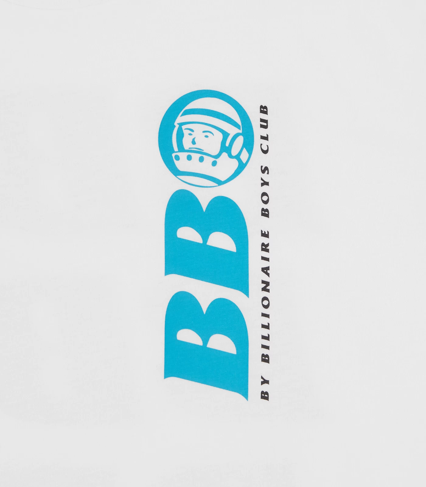 BB ASTRO REPEAT LOGO T-SHIRT - WHITE/BLUE LOGO 3 BB ASTRO REPEAT LOGO T-SHIRT - WHITE/BLUE LOGO - Image 3