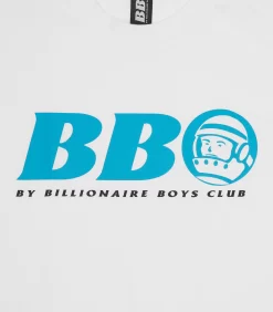 BB ASTRO T-SHIRT - WHITE/BLUE LOGO -Fashion Style Shop BJD23216 WHITEBLUE 03