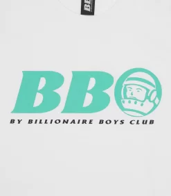 BB ASTRO T-SHIRT - WHITE/GREEN LOGO -Fashion Style Shop BJD23216 WHITEGREEN 03