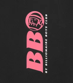 BB ASTRO REPEAT LOGO POPOVER HOOD - BLACK/PINK -Fashion Style Shop BJD23424 BLACKPINK 03