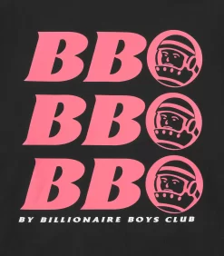 BB ASTRO REPEAT LOGO POPOVER HOOD - BLACK/PINK -Fashion Style Shop BJD23424 BLACKPINK 05