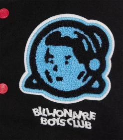 KIDS ASTRO VARSITY JACKET - BLACK -Fashion Style Shop BK23101 BLACK 3