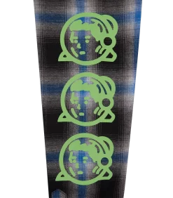 KIDS CHECK L/S T-SHIRT - BLUE/GREEN -Fashion Style Shop BK23104 CHECK 5