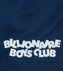 KIDS MESH BASKETBALL SHORTS - NAVY -Fashion Style Shop BK23110 NAVY 4