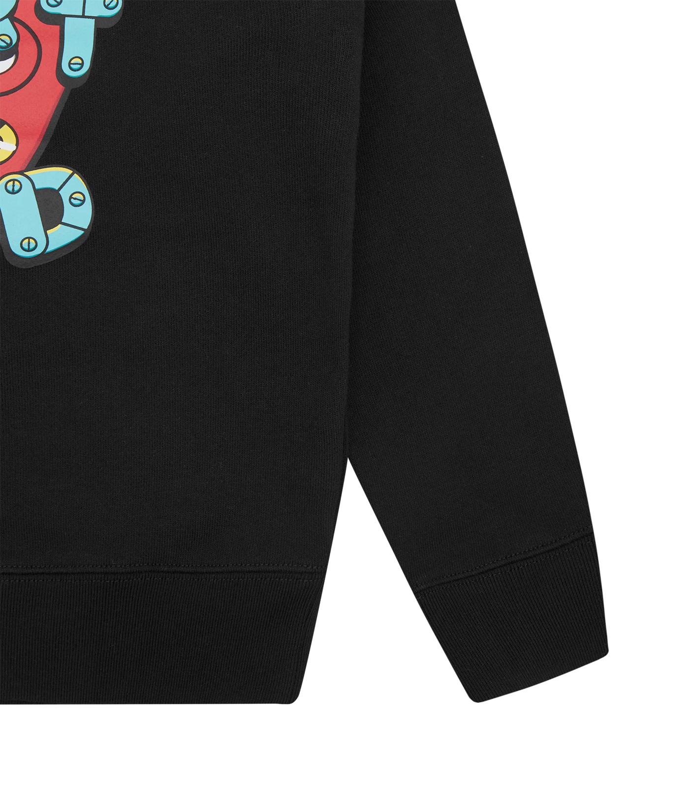 KIDS HEART & MIND LOGO CREWNECK - BLACK 5 KIDS HEART & MIND LOGO CREWNECK - BLACK - Image 5