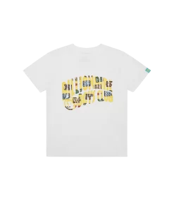 KIDS JUMBLE ROBOT ARCH LOGO T-SHIRT - WHITE