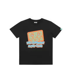 KIDS JUMBLE ROBOT LOGO T-SHIRT - BLACK