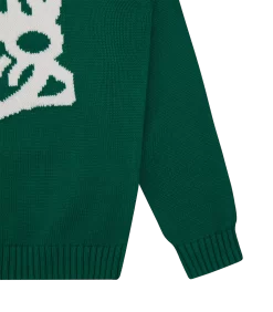 KIDS ASTRO HELMET KNITTED JUMPER - GREEN -Fashion Style Shop BK23124 GREEN 4