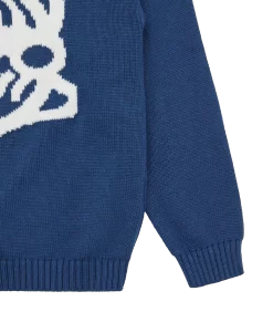 KIDS ASTRO HELMET KNITTED JUMPER - NAVY -Fashion Style Shop BK23124BBCKIDS KNITJUMPER BLUE 04