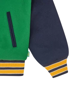 KIDS ASTRO VARSITY JACKET - GREEN 8 KIDS ASTRO VARSITY JACKET - GREEN -Fashion Style Shop BK23301 GREEN 04