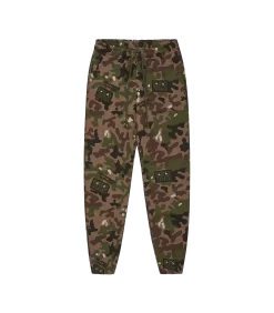 KIDS CAMO SWEATPANTS - BROWN CAMO