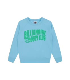 KIDS ARCH LOGO CREWNECK - SKY BLUE