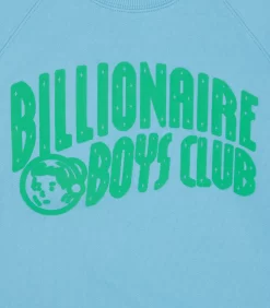 KIDS ARCH LOGO CREWNECK - SKY BLUE -Fashion Style Shop BK23314 BLUE 03