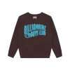 KIDS ARCH LOGO CREWNECK - BROWN