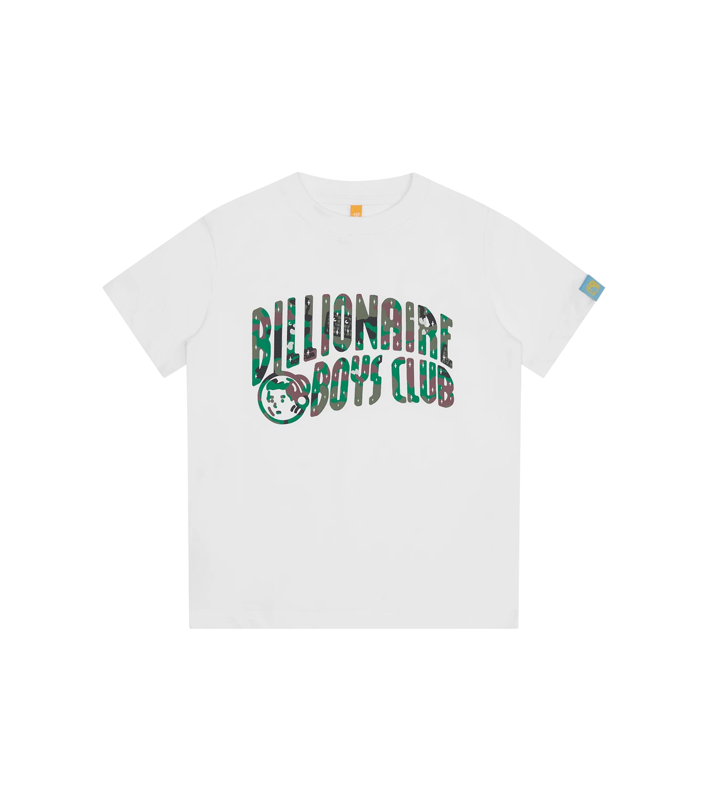 KIDS CAMO ARCH LOGO T-SHIRT - WHITE 1 KIDS CAMO ARCH LOGO T-SHIRT - WHITE