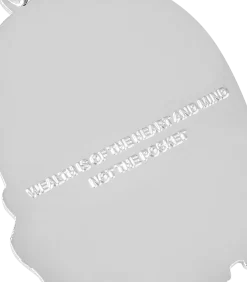 ASTRO HELMET KEYRING - SILVER -Fashion Style Shop BS23S48 SILVER 03