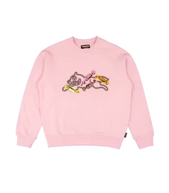CANDIES DOG CREWNECK - PINK