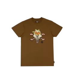 FRUITFUL ICECREAM TEE - BROWN