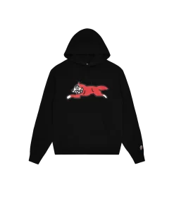 RUNNING DOG HOOD - BLACK